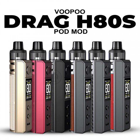 KIT POD MOD DRAG H80S 80W - VOOPOO