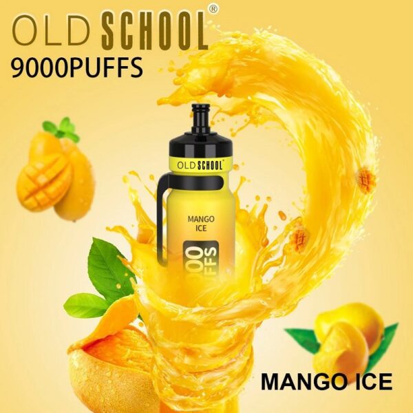 POD DESCARTÁVEL 5% KE9000 9000 PUFFS – OLD SCHOOL - Imagem 4