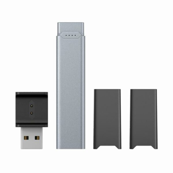 POD SYSTEM KIT JUUL 2 STARTER KIT COM 2 PODS ( CRISP / VIRGINIA ) E CARREGADOR - JUUL - Imagem 2
