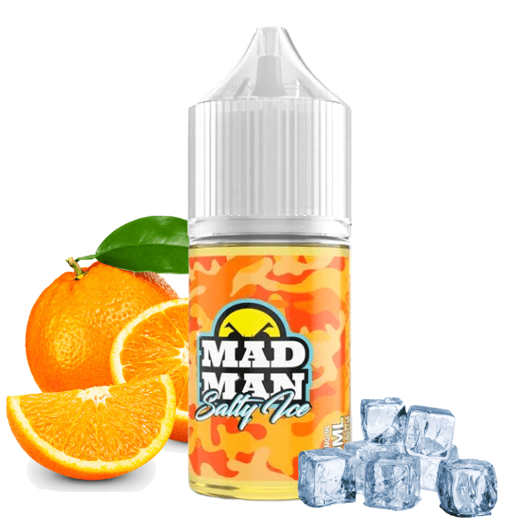 LÍQUIDO ORANGE ICE - NICSALT - MAD MAN