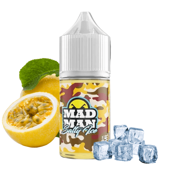 LÍQUIDO PASSION FRUIT ICE - NICSALT - MAD MAN