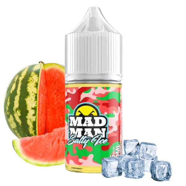 LÍQUIDO WATERMELON ICE - NICSALT - MAD MAN