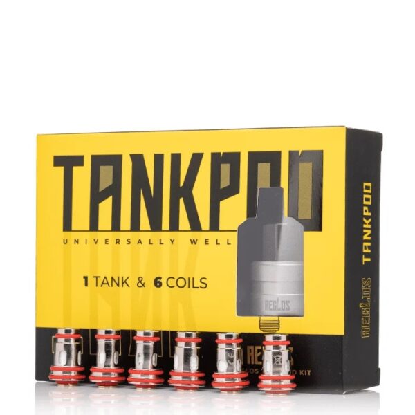 KIT ATOMIZADOR TANK POD AEGLOS SUB OHM 4.5ML COM 6 COILS - UWELL - Imagem 9