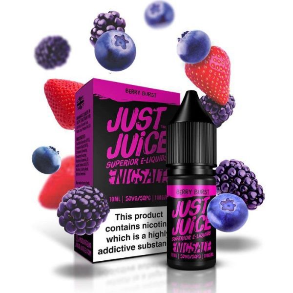 LÍQUIDO BERRY BURST - NICSALT - JUST JUICE