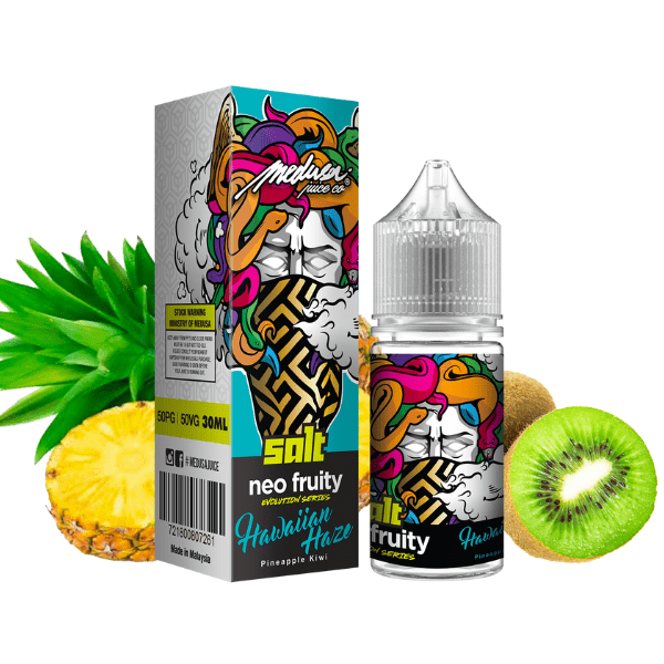 LÍQUIDO HAWAIIAN HAZE - EVOLUTION SERIES - NICSALT - MEDUSA