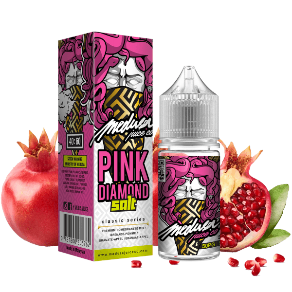 LÍQUIDO PINK DIAMOND - CLASSIC SERIES - NICSALT - MEDUSA