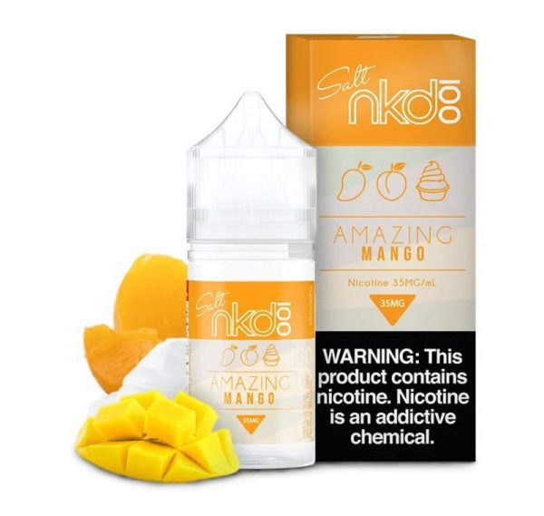 LÍQUIDO NICSALT AMAZING MANGO - NAKED