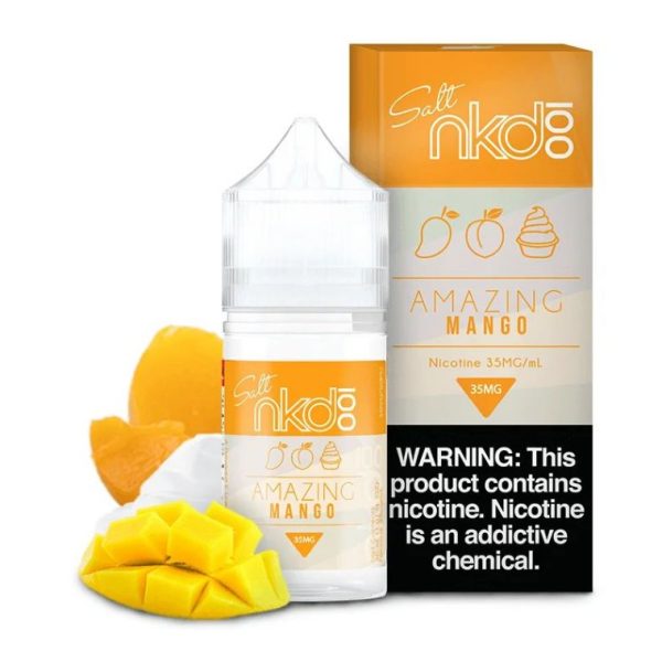 LÍQUIDO NICSALT AMAZING MANGO - NAKED