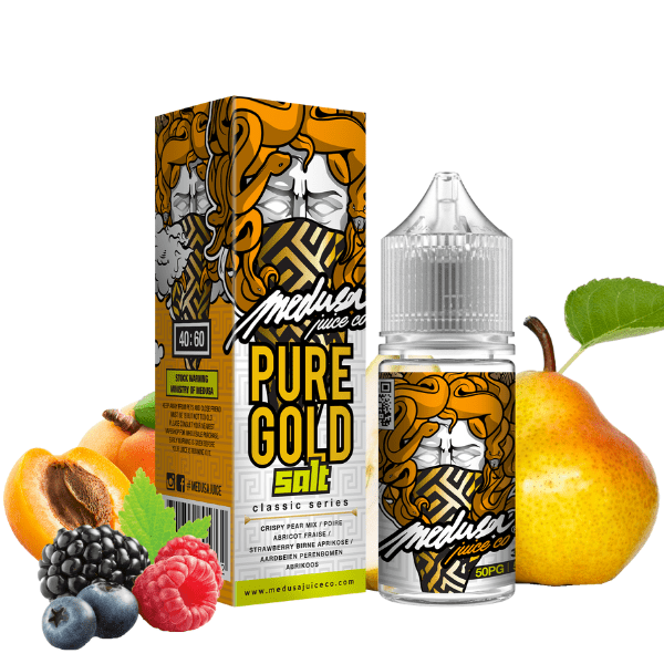 LÍQUIDO PURE GOLD - CLASSIC SERIES - NICSALT - MEDUSA