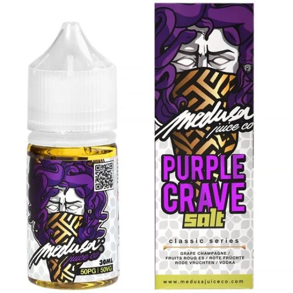 LÍQUIDO PURPLE CRAVE - CLASSIC SERIES - NICSALT - MEDUSA - Imagem 2