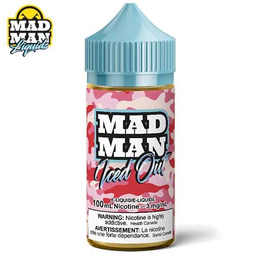 LIQUIDO CRAZY STRAWBERRY ICED OUT - MAD MAN