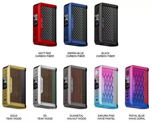 KIT CENTAURUS QUEST Q200 200W C/ UB MAX POD TANK – LOST VAPE - Imagem 2