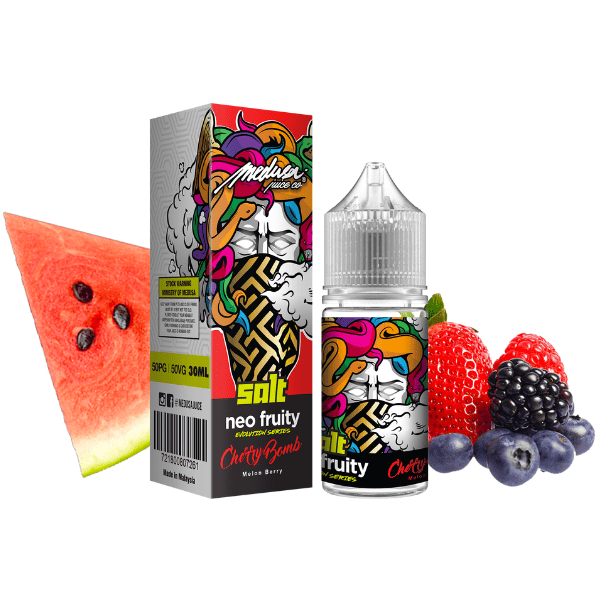 LÍQUIDO CHERRY BOMB - EVOLUTION SERIES - NICSALT - MEDUSA