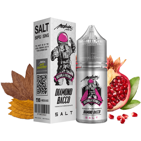 LÍQUIDO DIAMOND BACCO - NEBULA  SERIES - NICSALT - MEDUSA