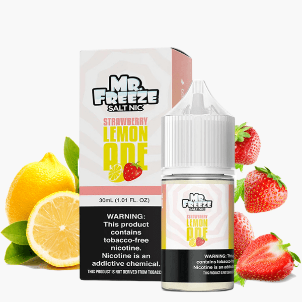LÍQUIDO NICSALT STRAWBERRY LEMONADE - MR FREEZE