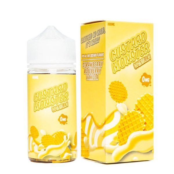 LÍQUIDO CUSTARD MONSTER VANILLA - JAM MONSTER