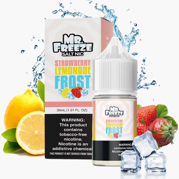LÍQUIDO NICSALT STRAWBERRY LEMONADE FROST - MR FREEZE