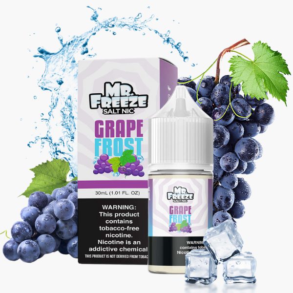 LÍQUIDO NICSALT GRAPE FROST - MR FREEZE