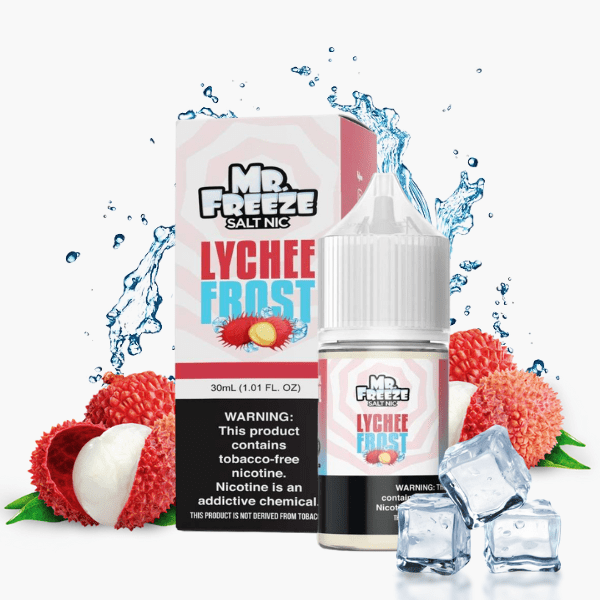 LÍQUIDO NICSALT LYCHEE FROST - MR FREEZE