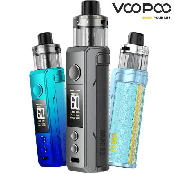 KIT VAPE DRAG S2 2500MAH 60W - VOOPOO