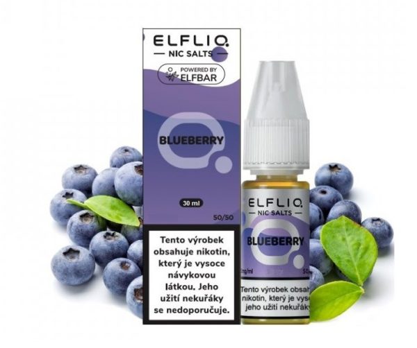LÍQUIDO BLUEBERRY ICE - ELFLIQ NICSALT - ELFBAR - Imagem 2
