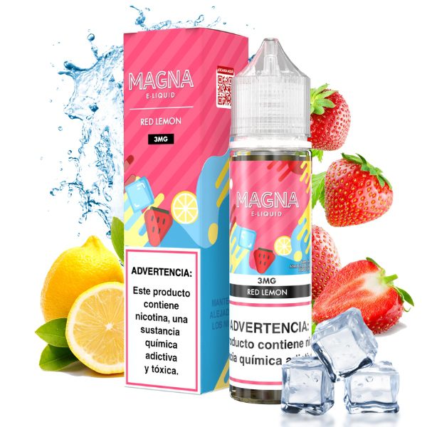 LÍQUIDO FREEBASE RED LEMON ICE - MAGNA