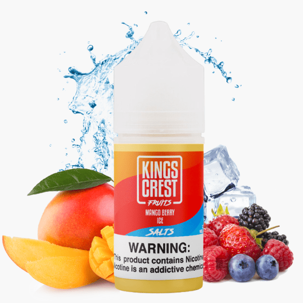 LÍQUIDO NICSALT MANGO BERRY ICE - KINGS CREST FRUITS