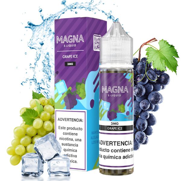 LÍQUIDO FREEBASE GRAPE ICE - MAGNA
