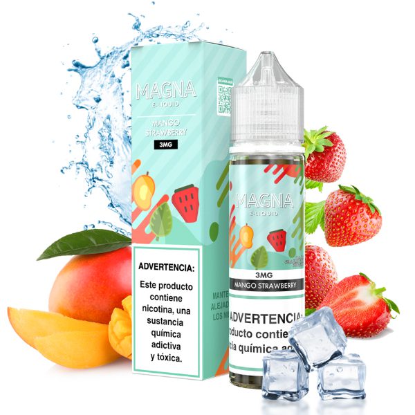 LÍQUIDO FREEBASE MANGO STRAWBERRY - MAGNA