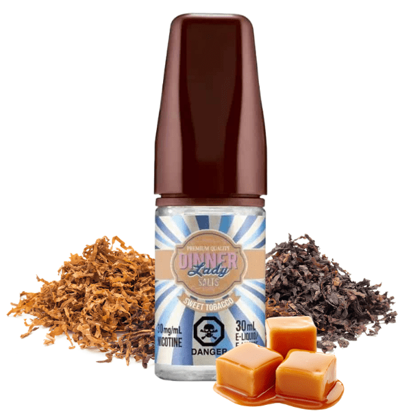 LÍQUIDO NICSALT SWEET TOBACCO - DINNER LADY
