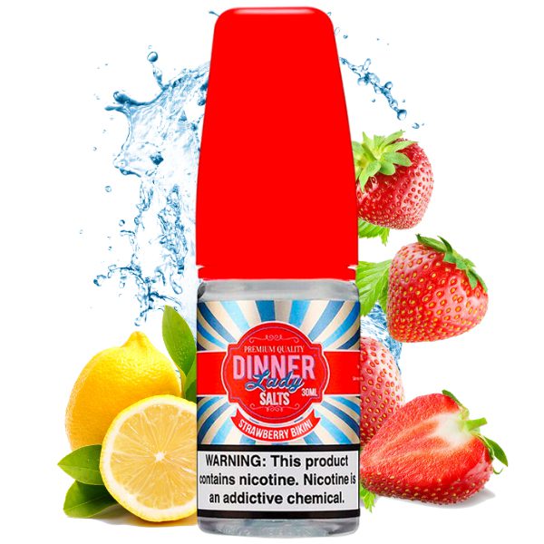 LÍQUIDO NICSALT STRAWBERRY BIKINI - DINNER LADY