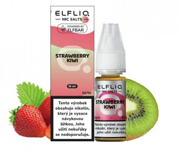 LÍQUIDO STRAWBERRY KIWI - ELFLIQ NICSALT - ELFBAR - Imagem 2