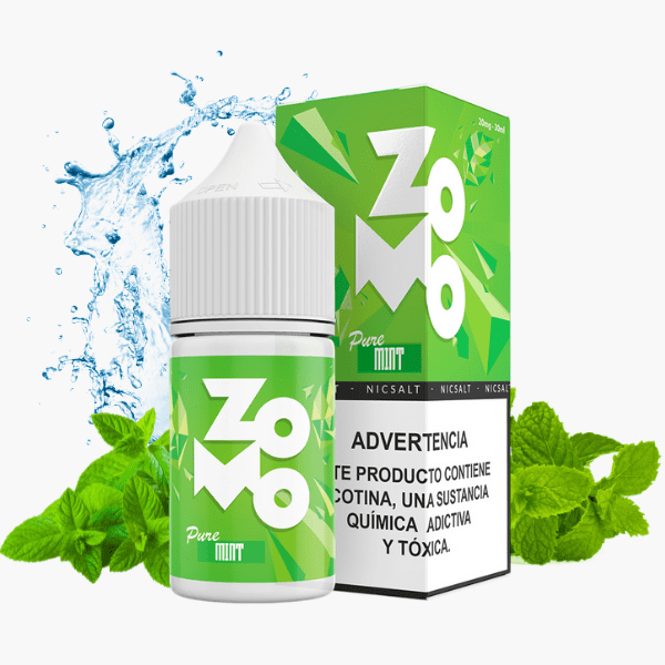 LÍQUIDO NICSALT PURE MINT - ZOMO