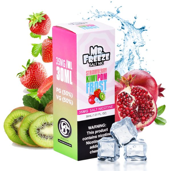 LÍQUIDO NICSALT STRAWBERRY KIWI POMEGRANATE FROST - MR FREEZE