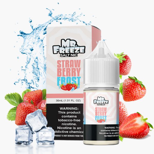 LÍQUIDO NICSALT STRAWBERRY FROST - MR FREEZE