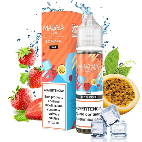 LÍQUIDO FREEBASE RED PASSION ICE - MAGNA