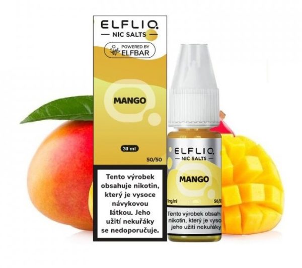LÍQUIDO MANGO ICE - ELFLIQ NICSALT - ELFBAR - Imagem 2