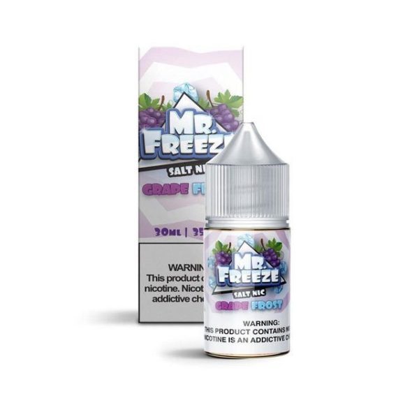 LÍQUIDO NICSALT GRAPE FROST - MR FREEZE - Imagem 2