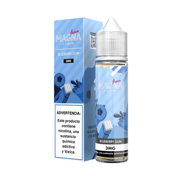 LÍQUIDO FREEBASE BLUEBERRY GUM - MAGNA - Imagem 3