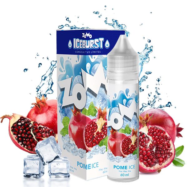 LÍQUIDO FREEBASE POME ICE - ZOMO ICEBURST