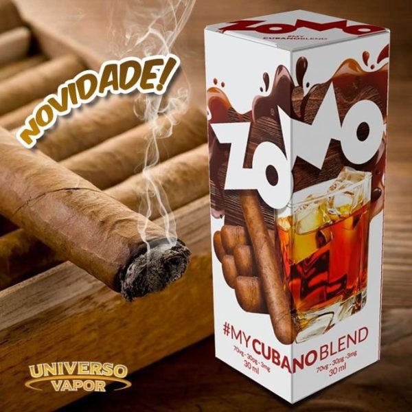 LÍQUIDO FREEBASE CUBANO BLEND - ZOMO - Imagem 2