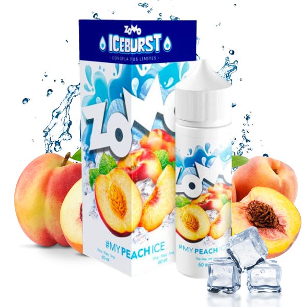 LÍQUIDO  FREEBASE MY PEACH ICE - ZOMO ICEBURST
