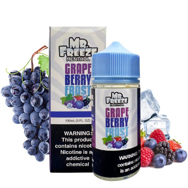 LÍQUIDO GRAPE BERRY FROST - MR. FREEZE