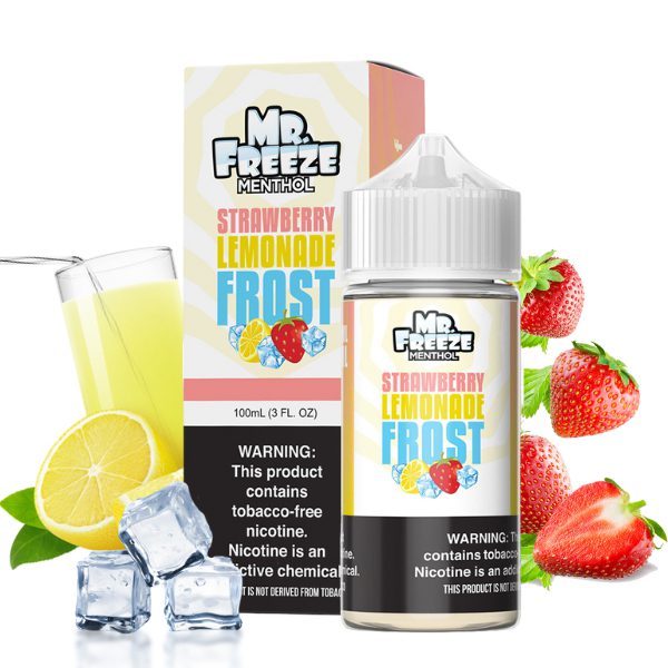 LÍQUIDO FREEBASE STRAWBERRY LEMONADE FROST - MR FREEZE