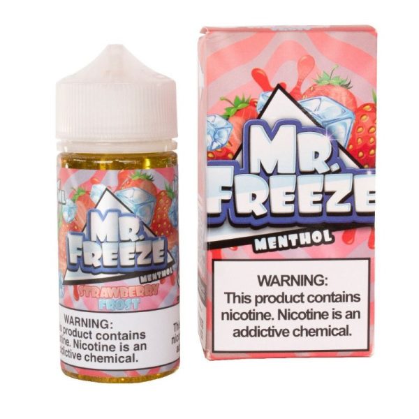 LÍQUIDO FREEBASE STRAWBERRY FROST - MR FREEZE - Imagem 2