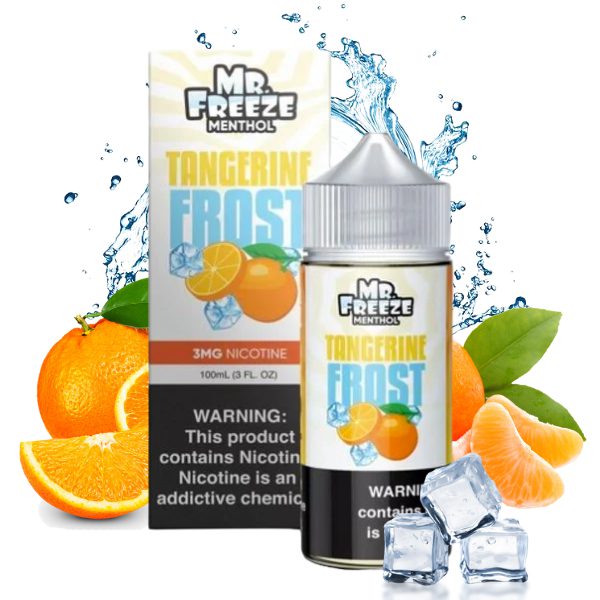 LÍQUIDO FREEBASE TANGERINE FROST - MR FREEZE