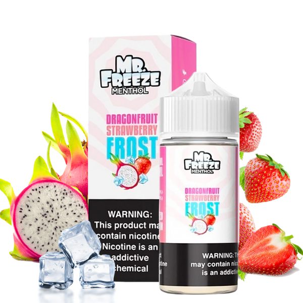 LÍQUIDO FREEBASE DRAGONFRUIT STRAWBERRY FROST - MR FREEZE