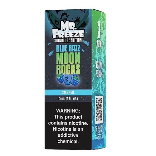 LÍQUIDO BLUE RAZZ MOON ROCKS – MR FREEZE