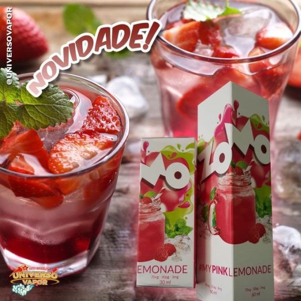 LÍQUIDO FREEBASE MY PINK LEMONADE - ZOMO - Imagem 2