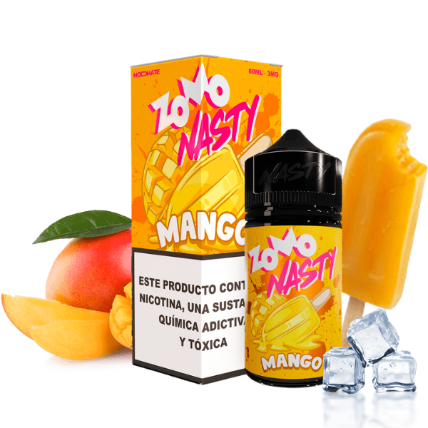 LÍQUIDO FREEBASE PICOLE DE MANGA - ZOMO NASTY